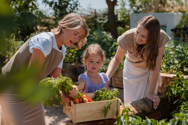 Zelf plukken = dubbel genieten: start je eigen mini moestuin met kids