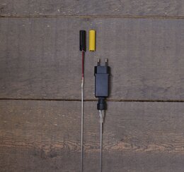 Aanloopsnoer 2xAA trafo 3,2V 4m