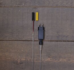 Aanloopsnoer 2xAAA trafo 3,2V 4m