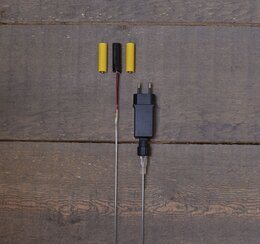 Aanloopsnoer 3xAAA trafo 4,5V 4m