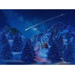 achtergrond doek led optic fiber 76x56cm