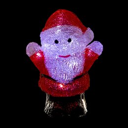 Acryl kerstfig 4ass 16l outdoor