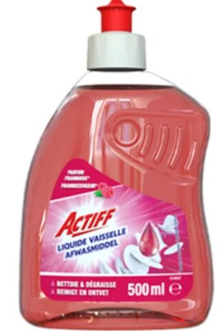 Actiff afwasmiddel 500ml framboos