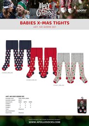 Apollo babies x-mas tights asst2 - afbeelding 1