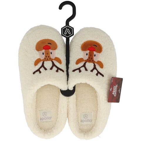 Apollo ladies x-mas home slippers asst1 - afbeelding 3