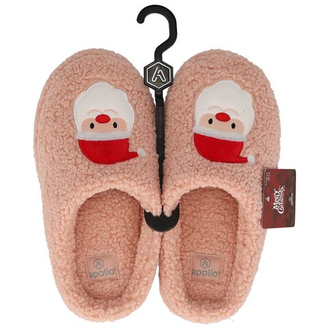 Apollo ladies x-mas home slippers asst1 - afbeelding 4