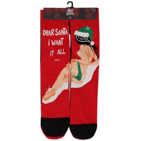 Apollo men x-mas sexy socks 2-pack asst 2 - afbeelding 4