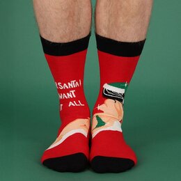 Apollo men x-mas sexy socks 2-pack asst 2 - afbeelding 14