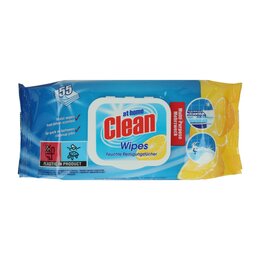 At Home Clean Multi Cleaning Wipes 55pcs Lemon
