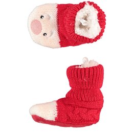 baby knitted booties x-mas - image 3