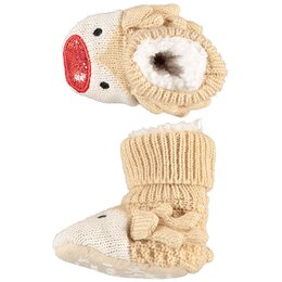 baby knitted booties x-mas - image 4