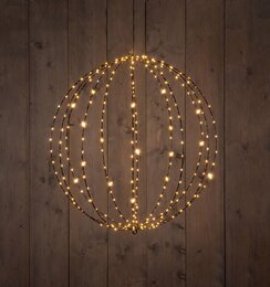 Bal zwart D60cm 288Led classic carm