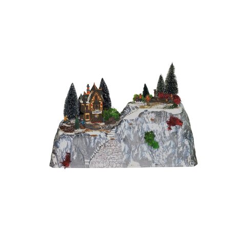 base village de noel full colour vail 80x40cm - image 2