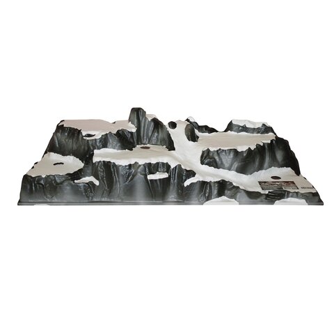 basis kerstdorp bergdorp 120x40cm - afbeelding 1