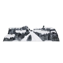 basis kerstdorp skipiste 120x40cm