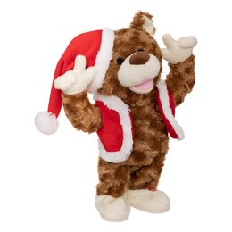 Beer H31cm met muziek