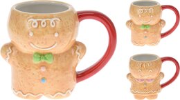 Beker H10cm  in peperkoek vorm