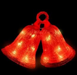 Bel 27x14x21cm buiten met licht - rood