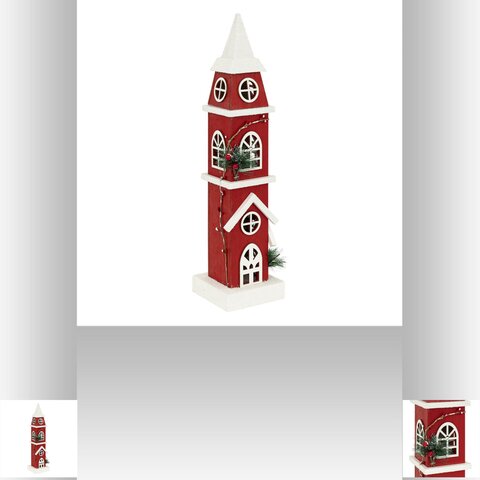 Beltoren 8Led H49cm rood - afbeelding 8