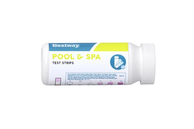 Bestway zwembad en Spa test strips 3in1 - 50 stuks - afbeelding 2