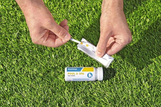 Bestway zwembad en Spa test strips 3in1 - 50 stuks - afbeelding 10