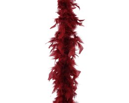 Boa veer 10x184cm oxblood