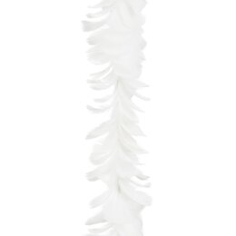 Boa veer L180cm wit
