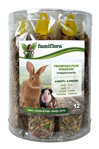 Boîte promo 12 bâtonnets pour rongeurs - image 1