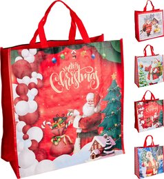 Boodschappentas Kerst 4ass Large