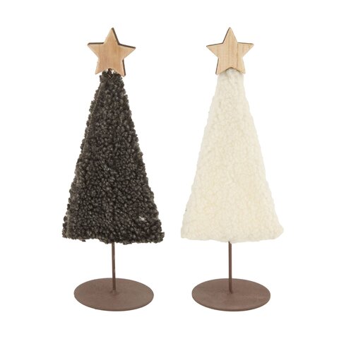 Boom Teddy op voet 10x10x27cm