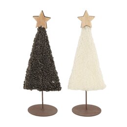 Boom Teddy op voet 10x10x27cm