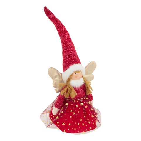 Boomtopper fee H34cm rood
