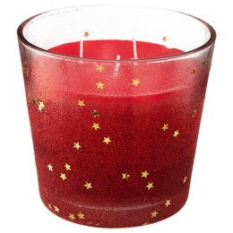 Bougie 500g verre 3mèches 3ass