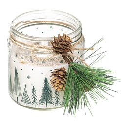 Bougie parfumée de Noël 2ass