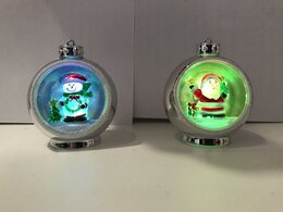 Boule Noel LED 7x6x8