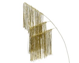 Branche cheveux ange H90cm or