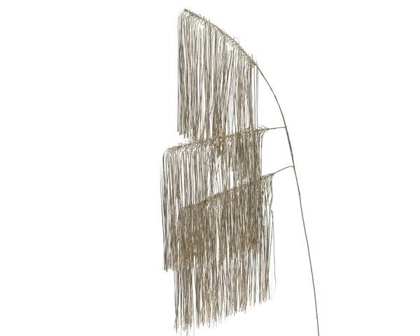 Branche spray H90cm perle