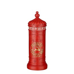 Brievenbus D13xH36cm rood