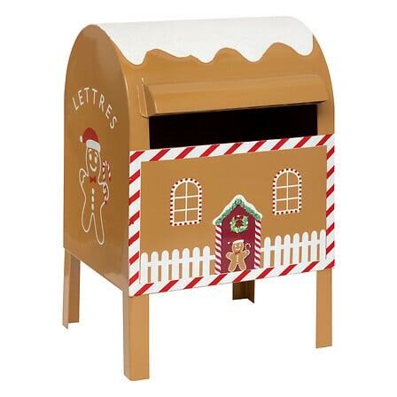 Brievenbus H34cù metaal peperkoek