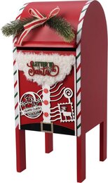 Brievenbus Kerst H30cm