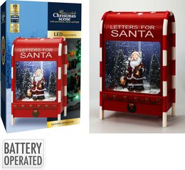 Brievenbus Led sneeuw met muziek