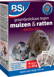 BSI BrodiKill souris/rats 150gr