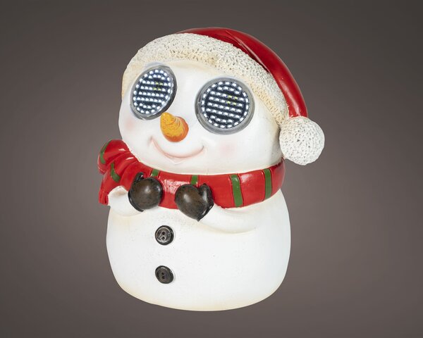 Buitenverlichting Sneeuwman 9x11x13cm Led