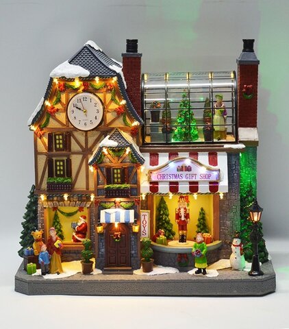 Cadeauwinkel licht geluid 45x23x39cm