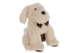 Cale-porte chien 20x30cm beige 