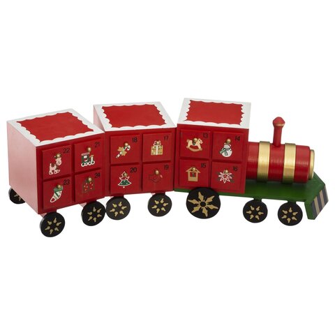 Calendrier avent train L48cm - image 1
