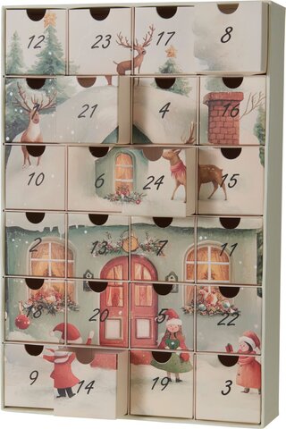 Calendrier de l'Avent 26x38cm