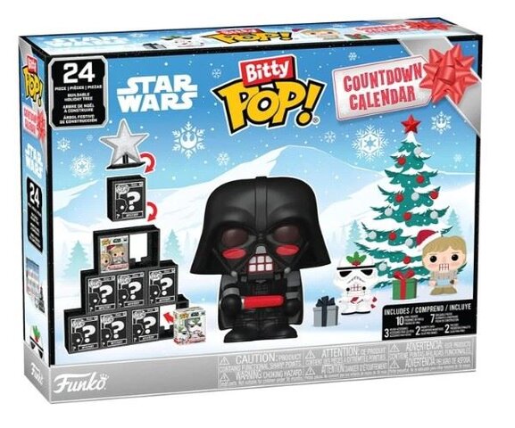 Calendrier de l'Avent bitty pop - Star Wars