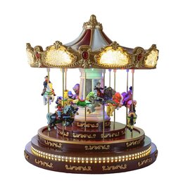 Carrousel licht/muziek 30x30x33