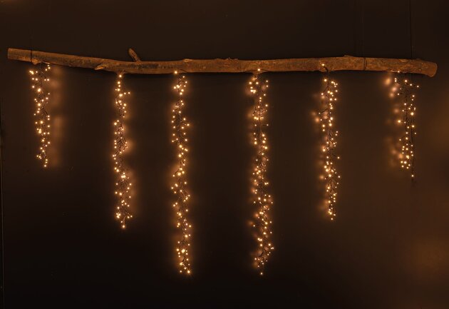Cascade cluster 432Led 48cm classic warm - afbeelding 1